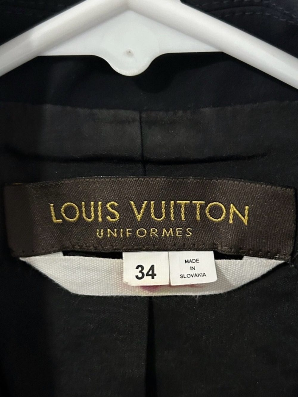 Louis Vuitton 2018 FW Uniform Blazer Dark Navy Sz34 (1 Button Comes Off) - Picture 4 of 15